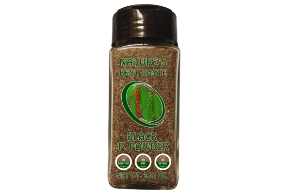 Nature's Best Black Pepper Powder – 2.31 oz.
