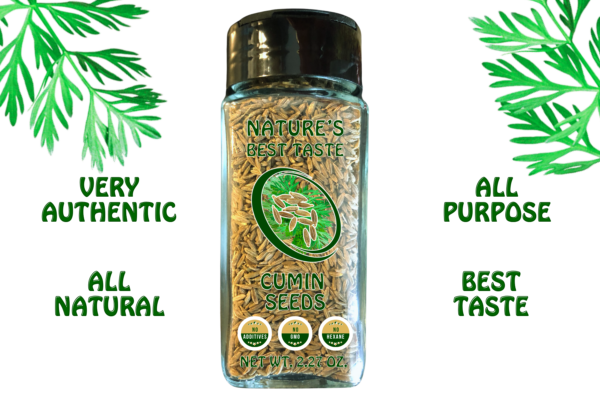 Nature’s Best Cumin Seeds – 2.27 oz - Image 2